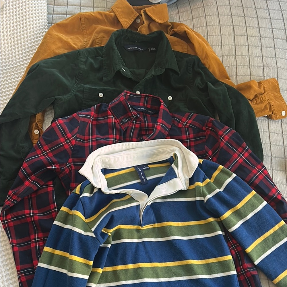 Boy’s Janie and Jack shirts